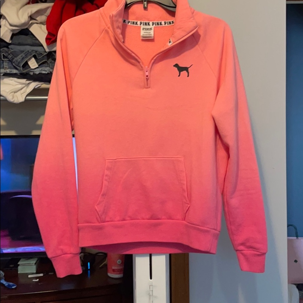 Ombré pink hoodie